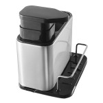 Rak Alat Makan 3-in-1 Serbaguna Warna Hitam