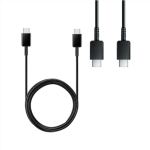 Official Samsung UK 3 Pin 2 Amp 25W Fast Mains Charger USB-C Data Cable in Black