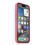 (Pink) Silicone Case for iPhone 15 Pro Max with MagSafe, 6.7-inch Sunshine Protective Back Cover