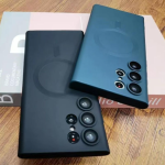 (Hitam, Untuk Samsung S25 Ultra) Casing Ponsel Mewah MagSafe Magnetik untuk Pengisian Nirkabel untuk Samsung Galaxy S25, S24, S23, S22, S21 Ultra, S20 FE, Note 10, 20 Ultra