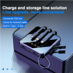 Power Bank Mini 20000mAh – Paket Baterai Charger Ponsel dengan Dua Port USB