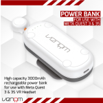 Venom Power Bank Isi Ulang 3000mAh untuk Meta Quest 3 / 3S