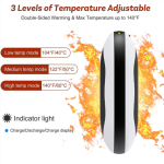 手部暖暖器 10000mAh 可充電手暖器 三檔電熱 USB