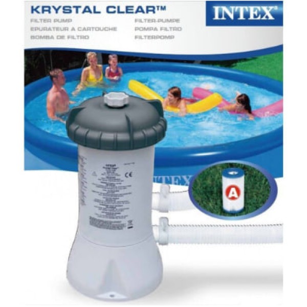 Pompa dan Kartrid Filter Kolam Renang Intex Krystal Clear