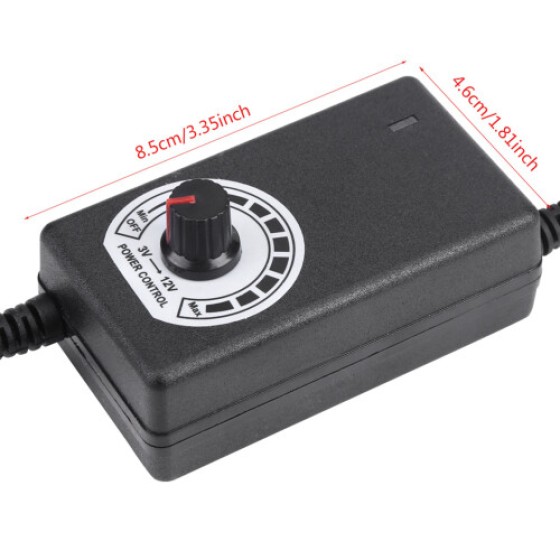 AC to DC Adapter 1-24V 2A Adjustable Power Supply – Motor Speed Controller TOOL