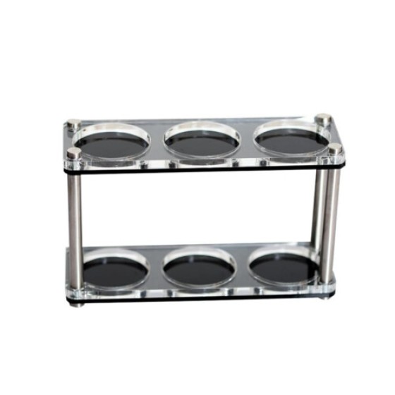 Coffee Tool Organizer Rack (51/53/58mm, Double Layer Tamper Holder)