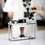 Rak Penyimpanan Alat Kopi (51/53/58mm, Tempat Penekan Kopi 2 Tingkat)