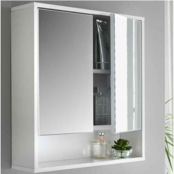 Brand New Exquisite High Gloss Bathroom Mirror Cabinet, The Perfect Storage Solution for Your Bathroom