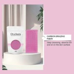 Oceaura シャワーストリップ カーボンファイバータオル スムーズな肌を清潔に ボディクリーン シャワーストリップ