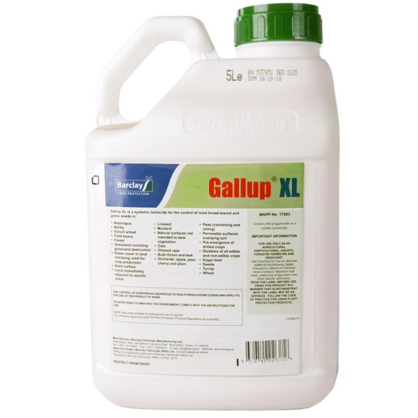 (1 x 5L) GALLUP XL Pembasmi Gulma Kekuatan Industri (5L)