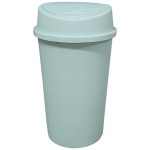 Tempat Sampah Dapur, Tempat Sampah Tutup Sentuh, 45L - Sage Green
