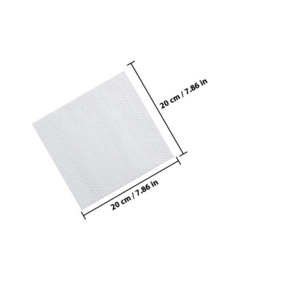 吸収性の足用クレンジングワイプ 2パック