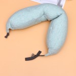 Bantal Bentuk U untuk Leher, Hijau, Bantal Perjalanan