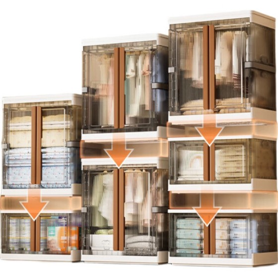 Desain lemari pakaian berbentuk gelombang, tidak perlu perakitan, lemari penyimpanan rok panjang, ukuran ekstra besar, dengan ruang gantung, terbuat dari bahan berkualitas tinggi.