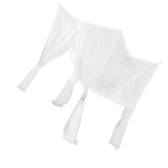 4本ポールの天蓋と蚊帳、190x210x240 cm