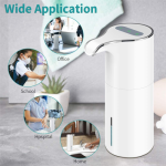 Waterproof Electric Liquid Soap Dispenser, Adjustable Volume, 450 ml
