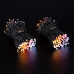 Twinkly Strings 250 LED Putih, Lampu String LED untuk Indoor dan Outdoor, Lampu Putih dari Hangat hingga Dingin, LED Dapat Dipetakan, Kompatibel dengan Alexa, Google