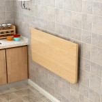 Meja dinding lipat ini modern, sederhana, dan praktis, cocok untuk ruang tamu, kamar tidur, balkon, dapur, dan tempat lainnya.