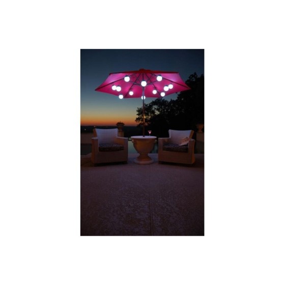 12 Lampu LED Payung dengan Bola Berubah Warna