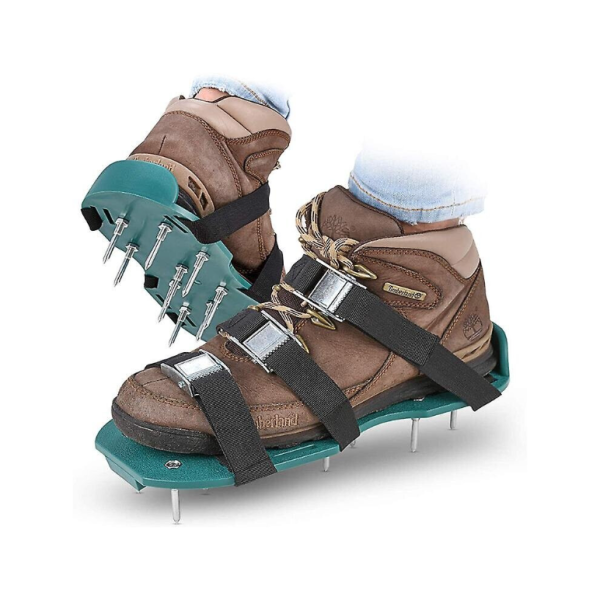 Lawn Aerator Shoes Loose Soil Garden Aerator 26 Nails For Inflating The Lawn And Yard