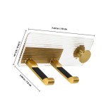 Penyangga Pencukur dengan Organizer Pengering Rambut