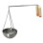 ステンレス製エッセンシャルオイルボウル 回転アーム付き 壁掛けスパアクセサリー サウナ室、遠赤外線ルーム、アロマセラピーに対応