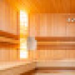 Lampu Sauna Penutup Kayu 1 buah Pencahayaan Lembut