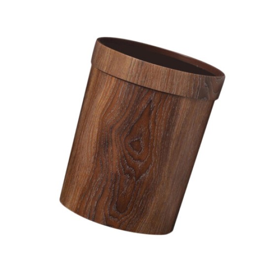 (Brown, 315x25 cm) Vintage Trash Bin for Bedroom, Office, Kitchen