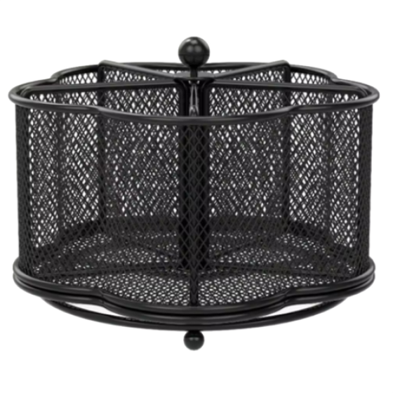 Iron Storage Rack Kitchen Organizer Pen Holder