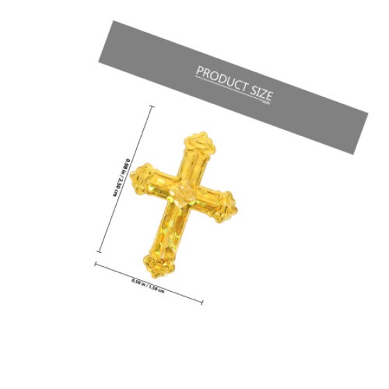 2 Paper Confetti Bags for Baptism Decoration