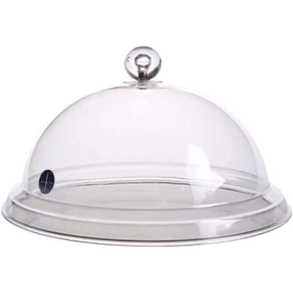 Tutup Pistol Pengasapan Dome 16cm, Tutup Lonceng Pengasapan Portabel untuk Makanan, Minuman, Koktail, BBQ, Steak, Sous Vide, Salmon