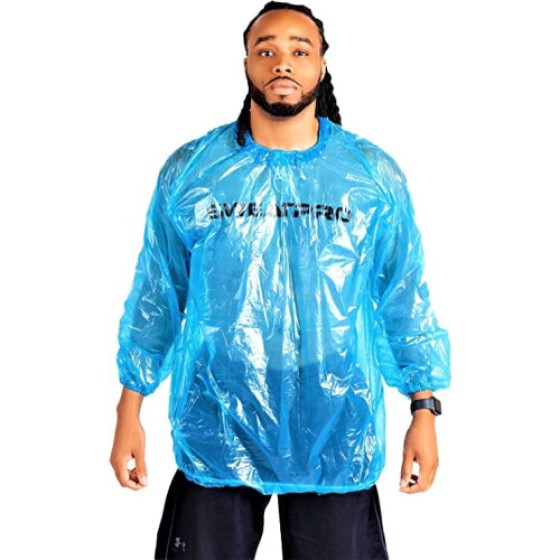 SweatPro Setelan Sauna Sekali Pakai 6 Pcs (Biru)