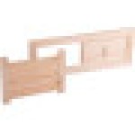 サウナルーム通気キット - ヒノキ木製通気グリル、サウナルーム用 | 小屋壁通気キットアクセサリー、空気循環を改善