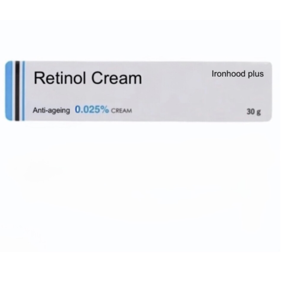 Anti-penuaan, mengurangi garis halus dan kerutan, pengobatan jerawat, 0,025%, 30g