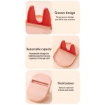 Rak Tutup Panci dan Alat Dapur Meja (Merah Muda-Oranye) untuk Rumah