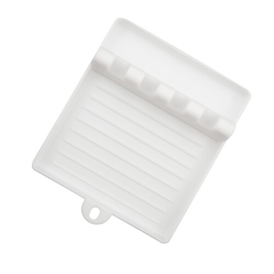 Rak Alat Dapur (Putih) Meja Serbaguna untuk Sendok & Spatula