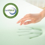 ZINUS 3-Inci Memory Foam Mattress – Kemasan Paling Kecil dan Praktis dalam WonderBox – Lapisan Penghilang Tekanan.