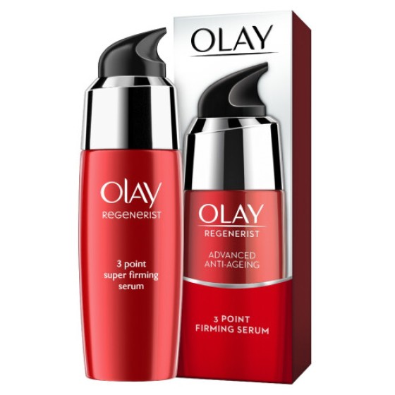 Olay Regenerist 3ポイント引き締めアンチエイジングスーパーライトセラム、しわを減らす、50ml (HJ8U)