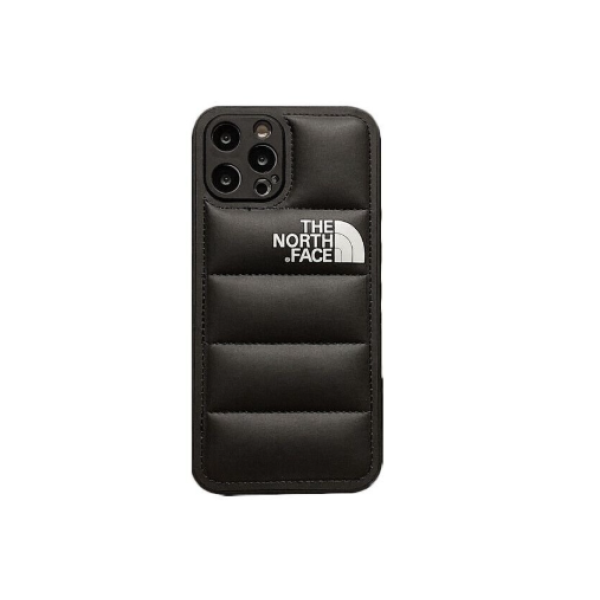 (Black, iPhone 11) The North Face Winter Down Jacket Phone Case for iPhone 11/12/13 Pro Max, X, XS