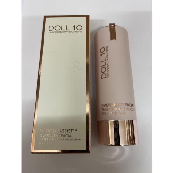 DOLL 10 スムーズナイトフェイスセラム 100ml – ボックス入り