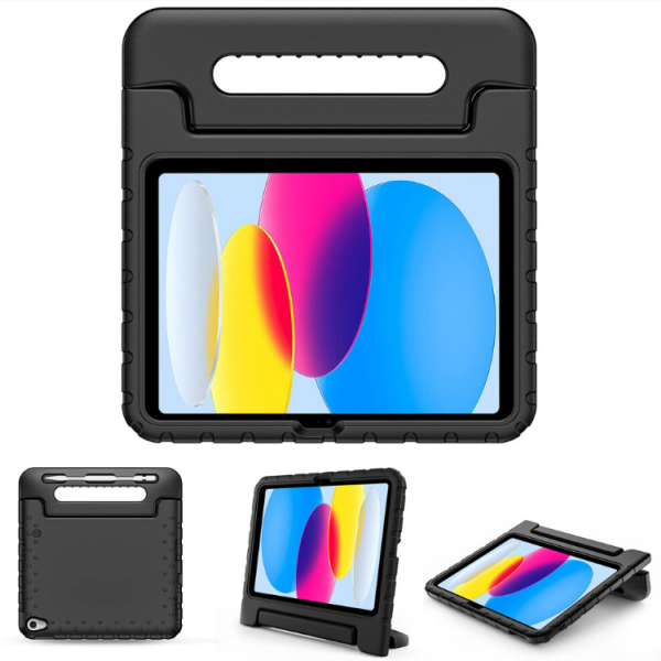 ProCase Kids Case for iPad 10th Gen 10.9 2022 - Pencil Holder, Shockproof, Lightweight, Stand & Convertible Handle, Model PC-08363771