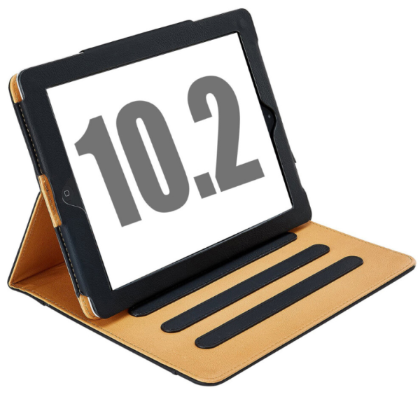 Apple iPad 10.2 Case Genuine Leather Cover for 9th, 8th, 7th Generation