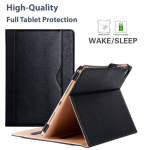 Apple iPad 10.2 Case Genuine Leather Cover for 9th, 8th, 7th Generation