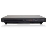 Denver DVH-1245 Full-Region DVD Player, Supports HDMI Upscaling to 1080p, USB, and Dolby Digital Audio