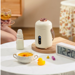 ミニポータブル電気カップ多機能健康保存電気シチューカップオフィス電気ポット沸騰水お粥ミルク用