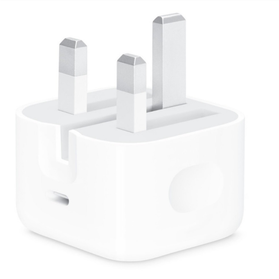 Adaptor Daya Apple 20W dengan Kabel USB-C ke USB-C