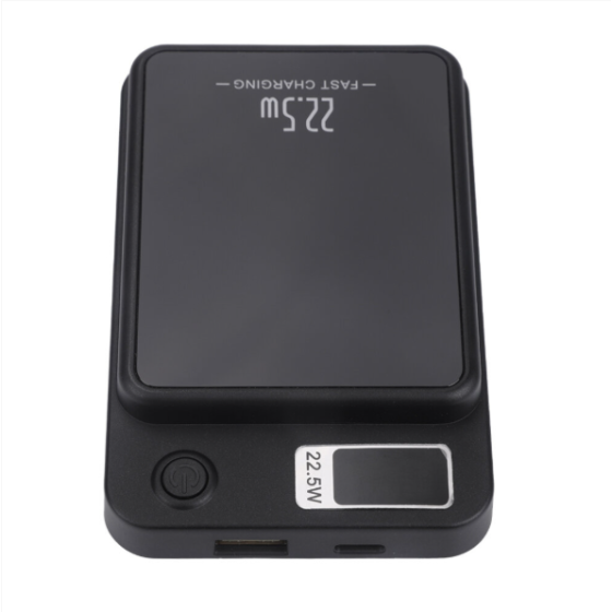 Power Bank Ponsel 10000mAh LED Nirkabel Magnetik Pengisian Cepat