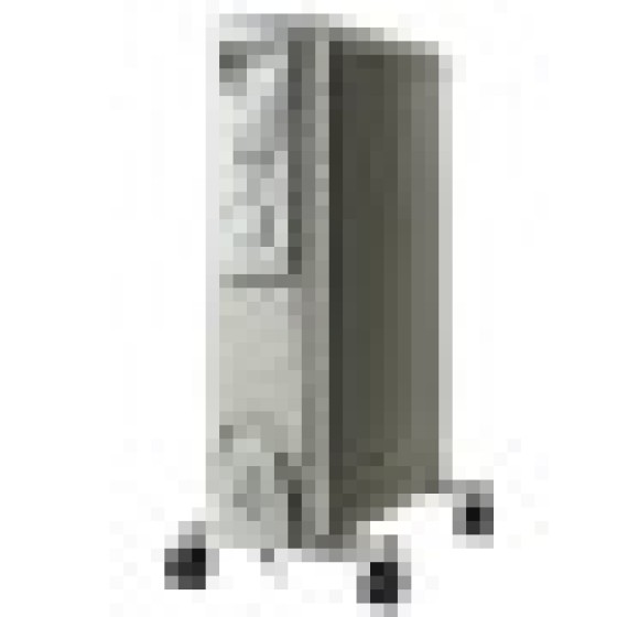 Radiator Minyak Daewoo 11-Fin 2500W untuk Ruangan Besar, Portabel dengan Termostat