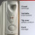 Radiator Minyak Daewoo 11-Fin 2500W untuk Ruangan Besar, Portabel dengan Termostat