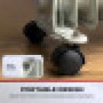 Radiator Minyak Daewoo 11-Fin 2500W untuk Ruangan Besar, Portabel dengan Termostat